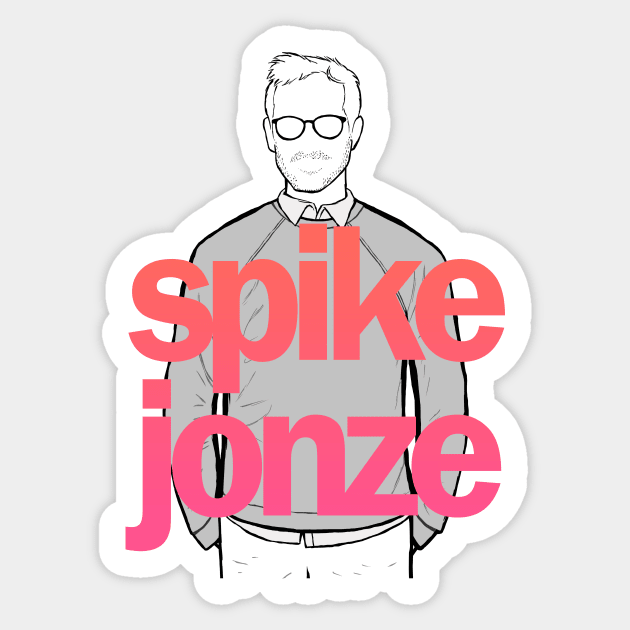 Spike Jonze, director & screenwriter Sticker by Youre-So-Punny